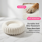 🐾2026 HOT SALE 52000+ Sold 50% OFF! Cloud-Like Ultra Soft Plush Round Calming Pet Bed, Raised Rim Donut Cat Dog Bed, Joint Relief Warm Cozy Washable Pet Sleeping Cushion