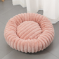 🐾2026 HOT SALE 52000+ Sold 50% OFF! Cloud-Like Ultra Soft Plush Round Calming Pet Bed, Raised Rim Donut Cat Dog Bed, Joint Relief Warm Cozy Washable Pet Sleeping Cushion