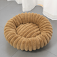 🐾2026 HOT SALE 52000+ Sold 50% OFF! Cloud-Like Ultra Soft Plush Round Calming Pet Bed, Raised Rim Donut Cat Dog Bed, Joint Relief Warm Cozy Washable Pet Sleeping Cushion