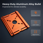 🔧 50% OFF NOW! Aluminum Alloy Wood Router Slotting Bracket Guide Tool‑CNC Machined Precision Router Jig with Micro‑Adjust Scale, Woodworking Slot Cutting Auxiliary Base for DIY Carpentry Projects
