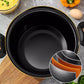 🍲LAST DAY 50% OFF! All-in-One Non-Stick Enamel Micro-Pressure Cooker – Fast Safe Stew Pot with Pressure Valve, Dual Heat-Resistant Handles for Home Cooking