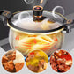 🍲LAST DAY 50% OFF! All-in-One Non-Stick Enamel Micro-Pressure Cooker – Fast Safe Stew Pot with Pressure Valve, Dual Heat-Resistant Handles for Home Cooking