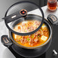 🍲LAST DAY 50% OFF! All-in-One Non-Stick Enamel Micro-Pressure Cooker – Fast Safe Stew Pot with Pressure Valve, Dual Heat-Resistant Handles for Home Cooking