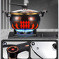 🍲LAST DAY 50% OFF! All-in-One Non-Stick Enamel Micro-Pressure Cooker – Fast Safe Stew Pot with Pressure Valve, Dual Heat-Resistant Handles for Home Cooking