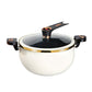 🍲LAST DAY 50% OFF! All-in-One Non-Stick Enamel Micro-Pressure Cooker – Fast Safe Stew Pot with Pressure Valve, Dual Heat-Resistant Handles for Home Cooking