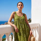 👗50% OFF NOW! Women's Sleeveless Floral Maxi Dress – Relaxed Loose Fit, Button Detail, Side Pockets, Premium Fabric, Casual Holiday Daily Long Dress
