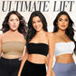 👙Limited Time Offer £9.99!! Ultimate Lift Seamless Bandeau Bra – Full Support Strapless Tube Top, Ruched Front, Non-Slip Comfort Everyday Wireless Bra