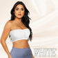 👙Limited Time Offer £9.99!! Ultimate Lift Seamless Bandeau Bra – Full Support Strapless Tube Top, Ruched Front, Non-Slip Comfort Everyday Wireless Bra