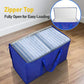 📦50% OFF NOW! Extra Large Heavy‑Duty Foldable Moving Bags‑Reinforced Handle Waterproof Storage Tote Bag with Zipper & Label Pocket for Moving, Clothes Storage & Household Organizing