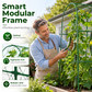 🌱50% OFF NOW! Modular Arched Plant Trellis System, Stable Arch Support Trellis, Rust‑Resistant Galvanized Steel, Adjustable Width & Height for Climbing Vegetables Cucumber Vine Plants