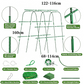 🌱50% OFF NOW! Modular Arched Plant Trellis System, Stable Arch Support Trellis, Rust‑Resistant Galvanized Steel, Adjustable Width & Height for Climbing Vegetables Cucumber Vine Plants