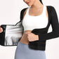 🩱50% OFF NOW! Women's Short Sleeve Compression Body Shaper – Adjustable Waist Trainer, Tummy Control Posture Corrector, Sweat Enhancing Shapewear for Workout & Daily Wear
