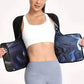 🩱50% OFF NOW! Women's Short Sleeve Compression Body Shaper – Adjustable Waist Trainer, Tummy Control Posture Corrector, Sweat Enhancing Shapewear for Workout & Daily Wear