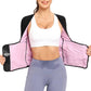 🩱50% OFF NOW! Women's Short Sleeve Compression Body Shaper – Adjustable Waist Trainer, Tummy Control Posture Corrector, Sweat Enhancing Shapewear for Workout & Daily Wear