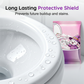 🚽50% OFF NOW! Automatic Foaming Toilet Bowl Cleaner Powder – Peach Scented Deep Clean Toilet Cleaning Powder, Powerful Stain & Limescale Remover, Easy Use Bathroom Cleaner for Home