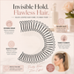 50% OFF NOW! Flexible Invisible Grip Flyaway Hair Comb – Secure Hold Hair Finishing Comb for High Ponytails, Lightweight No Damage Hair Styling Tool for Sleek Polished Look