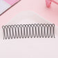 50% OFF NOW! Flexible Invisible Grip Flyaway Hair Comb – Secure Hold Hair Finishing Comb for High Ponytails, Lightweight No Damage Hair Styling Tool for Sleek Polished Look