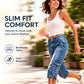 👖 LIMITED-TIME 50% OFF! Women’s Vintage Casual Mules Denim Pants, Slim Fit Stylish Daily Wear Trousers