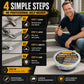 🛠️🧱🥳2026 HOT SALE🥳 LIMITED TIME 50% OFF! Concrete Step Repair Adhesive, Waterproof Crack Filler Paste for Outdoor Steps, Driveways & Patio Surfaces