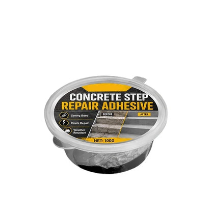 🛠️🧱🥳2026 HOT SALE🥳 LIMITED TIME 50% OFF! Concrete Step Repair Adhesive, Waterproof Crack Filler Paste for Outdoor Steps, Driveways & Patio Surfaces