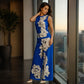 👗50% OFF NOW! Women's Botanical Floral Print Two Piece Set – Sleeveless Top & Wide Leg Pants Outfit, Breathable Relaxed Fit Elegant Casual Suit for Daily Wear Vacation & Light Commute