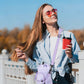 🥤50% OFF NOW! Water Bottle Carrier Bag with Phone Pockets – Adjustable Crossbody Water Sling Holder, Lightweight Portable Water Bottle Bag for Hiking Gym Walking Travel & Daily Use