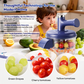 🍎50% OFF NOW! Electric Fruit Peeler & Mixer, One‑Touch Smart Auto Rotating Vegetable Peeling Machine, Multifunctional 2‑in‑1 Kitchen Tool for Fruits & Veggies Prep