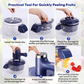 🍎50% OFF NOW! Electric Fruit Peeler & Mixer, One‑Touch Smart Auto Rotating Vegetable Peeling Machine, Multifunctional 2‑in‑1 Kitchen Tool for Fruits & Veggies Prep