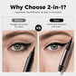 💄 LIMITED‑TIME 50% OFF! ✨2‑in‑1 Dual‑Ended Waterproof Liquid Eyeliner Pen, Precision Tip With Magic Corrector, Long‑Lasting Smudge‑Proof Eye Makeup