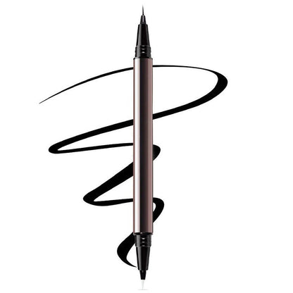 💄 LIMITED‑TIME 50% OFF! ✨2‑in‑1 Dual‑Ended Waterproof Liquid Eyeliner Pen, Precision Tip With Magic Corrector, Long‑Lasting Smudge‑Proof Eye Makeup