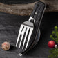 🏕️50% OFF NOW! 4‑In‑1 Outdoor Folding Multifunctional Tableware‑ Stainless Steel Portable Camping Cutlery Set, Fold‑Up Fork Spoon Knife Combo for Camping, Hiking & Picnic
