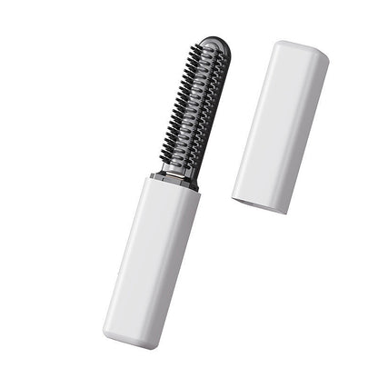 💁LIMITED OFFER 50% OFF! Portable Wireless Mini Bang Styling Comb, Cordless Rechargeable Hair Straightener Brush for Fluffy Voluminous Hairstyle