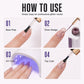 💅 LAST DAY SALE 50% OFF⚡50K+ SOLD! Reflective Glitter Gel Nail Polish Liner – Ultra-Fine Brush for Precision DIY Nail Art Lines