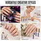 💅 LAST DAY SALE 50% OFF⚡50K+ SOLD! Reflective Glitter Gel Nail Polish Liner – Ultra-Fine Brush for Precision DIY Nail Art Lines
