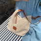 👜 LIMITED-TIME 50% OFF! Roomy Crochet Woven Shoulder Bag, Breathable Hollow Out Summer Beach Tote Handbag ✨