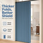 🚪50% OFF NOW ! ✨No-Drill Magnetic Accordion Door Curtain – Thick Pleated Thermal Room Divider