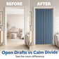 🚪50% OFF NOW ! ✨No-Drill Magnetic Accordion Door Curtain – Thick Pleated Thermal Room Divider