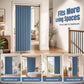 🚪50% OFF NOW ! ✨No-Drill Magnetic Accordion Door Curtain – Thick Pleated Thermal Room Divider
