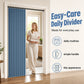 🚪50% OFF NOW ! ✨No-Drill Magnetic Accordion Door Curtain – Thick Pleated Thermal Room Divider