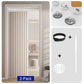🚪50% OFF NOW ! ✨No-Drill Magnetic Accordion Door Curtain – Thick Pleated Thermal Room Divider