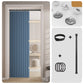🚪50% OFF NOW ! ✨No-Drill Magnetic Accordion Door Curtain – Thick Pleated Thermal Room Divider