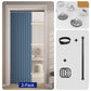 🚪50% OFF NOW ! ✨No-Drill Magnetic Accordion Door Curtain – Thick Pleated Thermal Room Divider