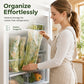 🥬 LIMITED-TIME 50% OFF! FreshLock Breathable Produce Storage Bags, Rice Bran Composite Vegetable Fruit Preservation Bags for Fridge