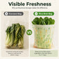 🥬 LIMITED-TIME 50% OFF! FreshLock Breathable Produce Storage Bags, Rice Bran Composite Vegetable Fruit Preservation Bags for Fridge