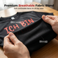 ⏳ LIMITED-TIME 50% OFF! 🖤Funny German Slogan Men’s Crew Neck T-Shirt, Casual Short Sleeve Black Daily Wear Top
