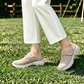 👟 LIMITED-TIME 50% OFF! Women's Adjustable Strap Comfort Lift Walking Shoes, Breathable Mesh Slip-On Platform Clogs