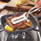 🍳50% OFF NOW ! ✨Stainless Steel Kitchen Cooking Clips – 2‑In‑1 Spatula Tongs for Flipping, Grilling & Serving Food