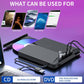 💻 LIMITED-TIME 50% OFF! 7-in-1 USB3.0 Type-C External DVD Drive, Portable Optical Drive with USB Ports & Card Reader
