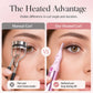 ✨50% OFF NOW! Rechargeable Heated Eyelash Curler – Pro 4‑Level Heat Electric Lash Curler with Integrated Clip, Long‑Lasting All‑Day Natural Lash Curls for Home Makeup