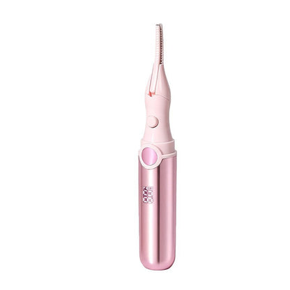 ✨50% OFF NOW! Rechargeable Heated Eyelash Curler – Pro 4‑Level Heat Electric Lash Curler with Integrated Clip, Long‑Lasting All‑Day Natural Lash Curls for Home Makeup